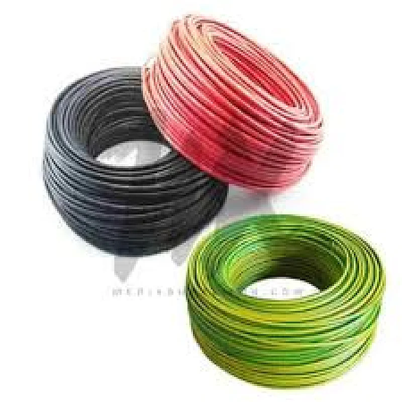 2.5mm single (EVINCABLE) red, black, green