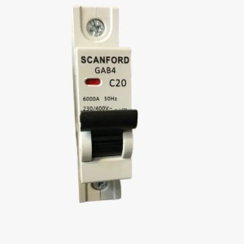 MCBs SCANFORD (6A, 10A, 20A, 32A)