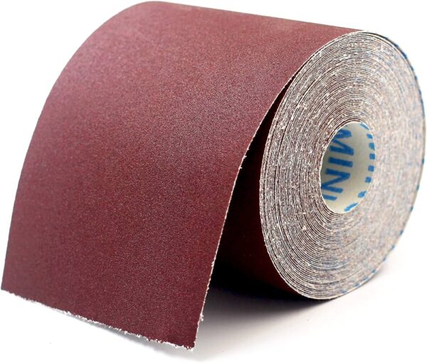 Sand paper 4-inch wide Roll